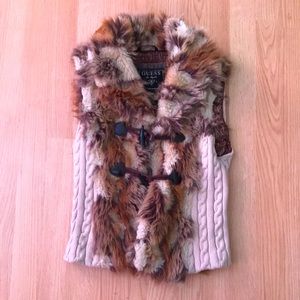 Guess Fury Vest - Size Small Very Unique